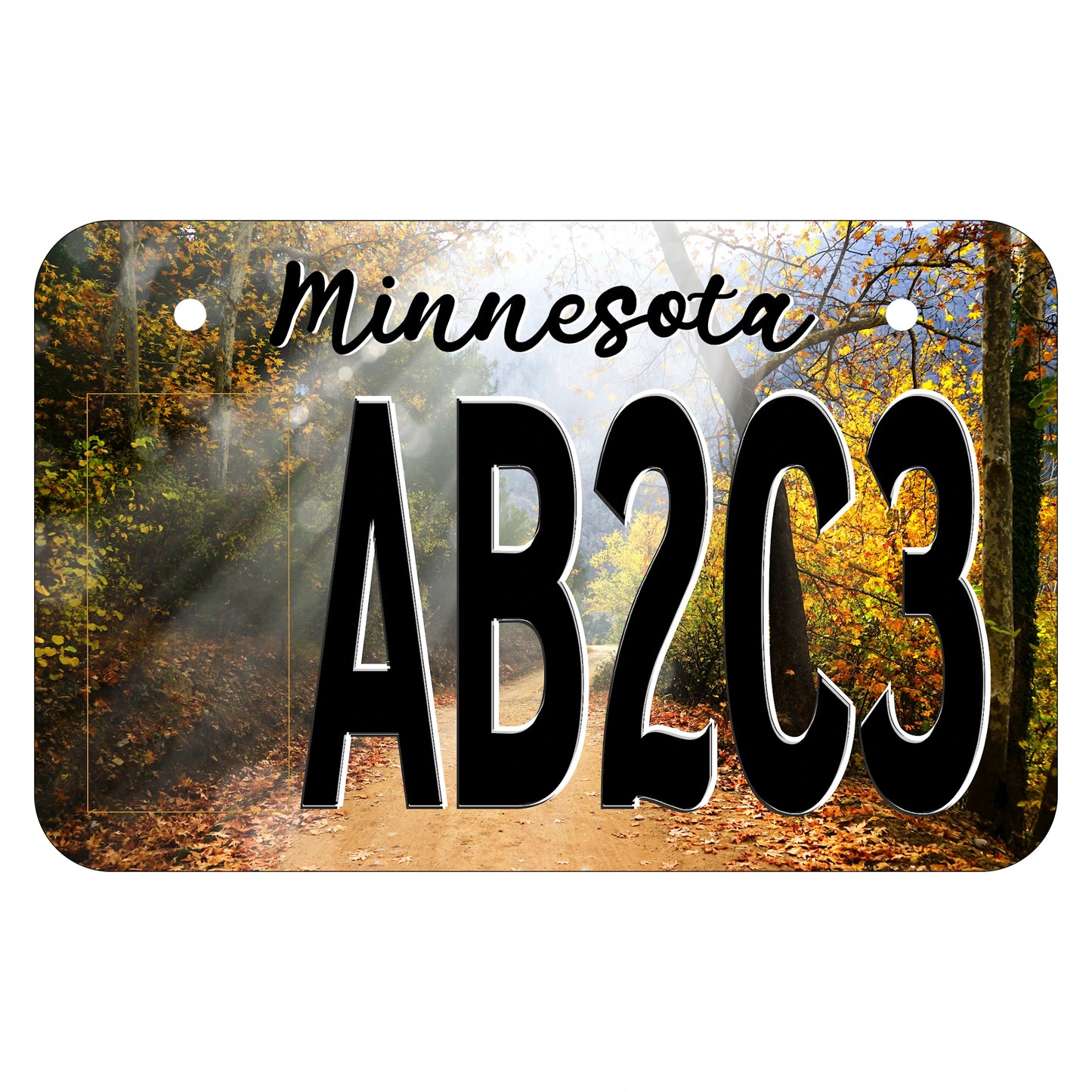 Fall Trail Minnesota ATV Plate
