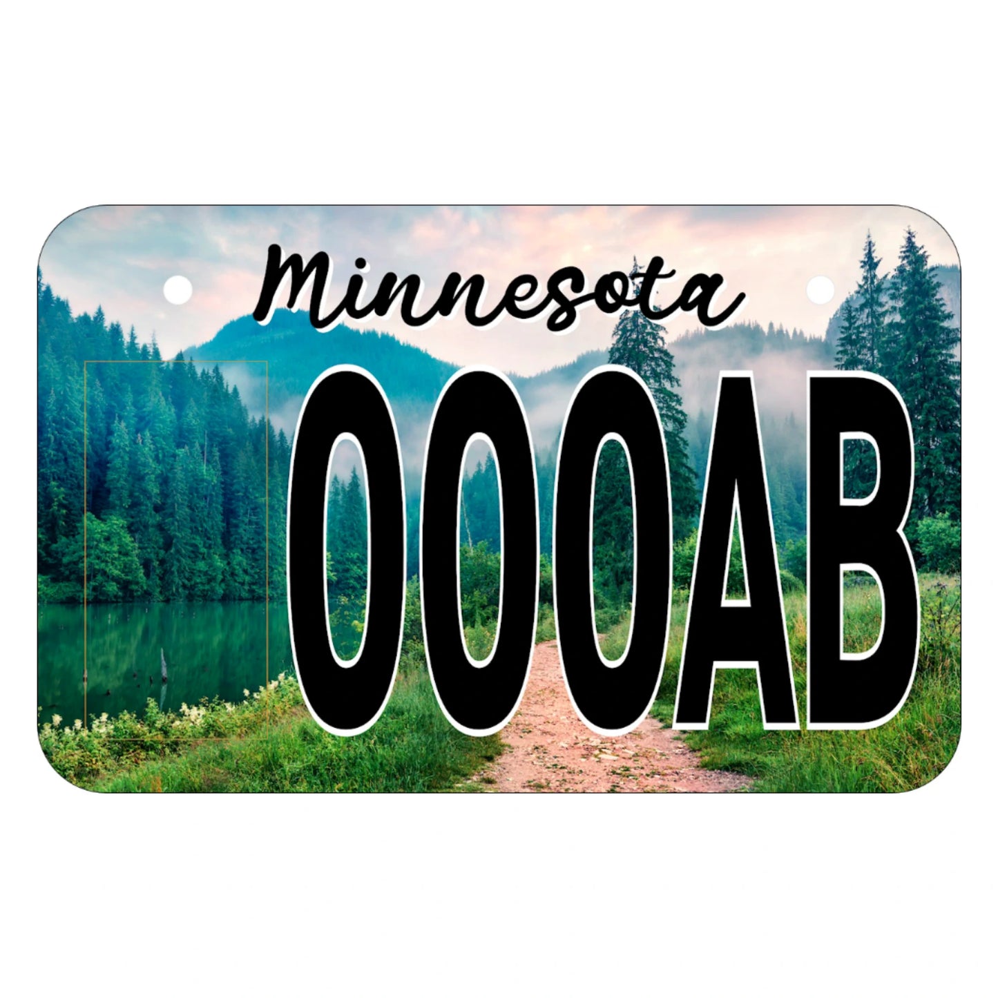 Summer Trail Minnesota ATV Plate