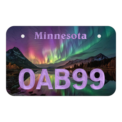 Magnificent Aurora Borealis ATV Plate