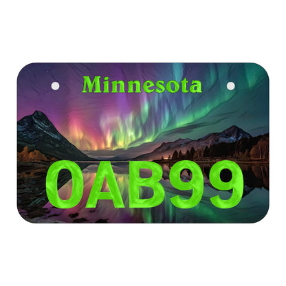 Magnificent Aurora Borealis ATV Plate