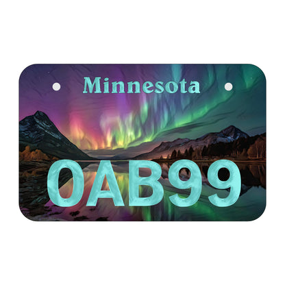 Magnificent Aurora Borealis ATV Plate