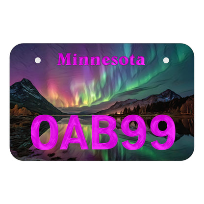 Magnificent Aurora Borealis ATV Plate
