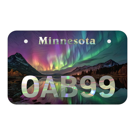 Magnificent Aurora Borealis ATV Plate