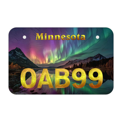Magnificent Aurora Borealis ATV Plate