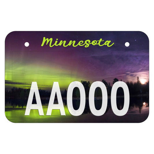 Northern Lights Minnesota ATV Plate