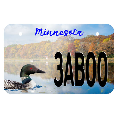 Minnesota Loon ATV Plate